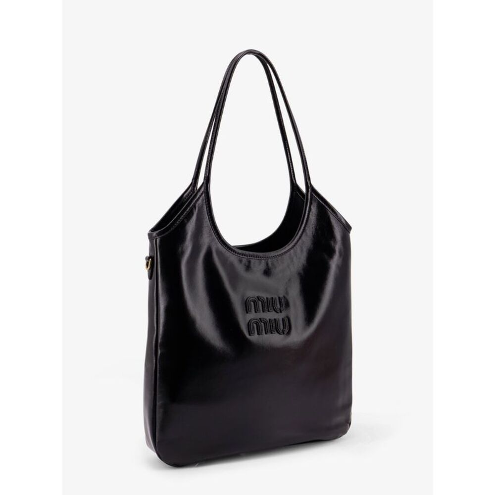 Miu Miu Women Ivy Leather Shoulder Bag - Picture 3 of 5